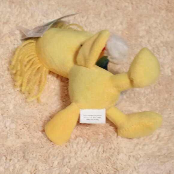 NWT ~ PEANUTS: Pride Woodstock Rainbow Squeaker & Crinkle 6 inch Pet Toy - Picture 8 of 11